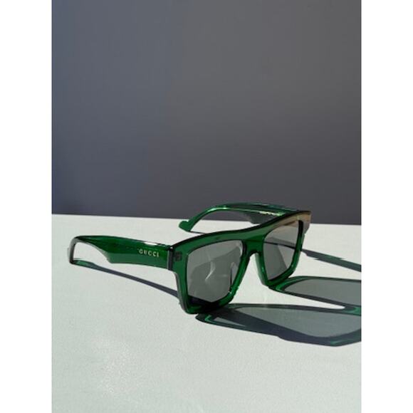 NEW Gucci GG0962S Green Limited Edition Unisex Sunglasses - Picture 6 of 8